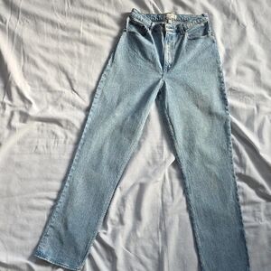 Abercrombie & Fitch The 90's Straight Ultra High Rise Curve Love Size 30/10xl